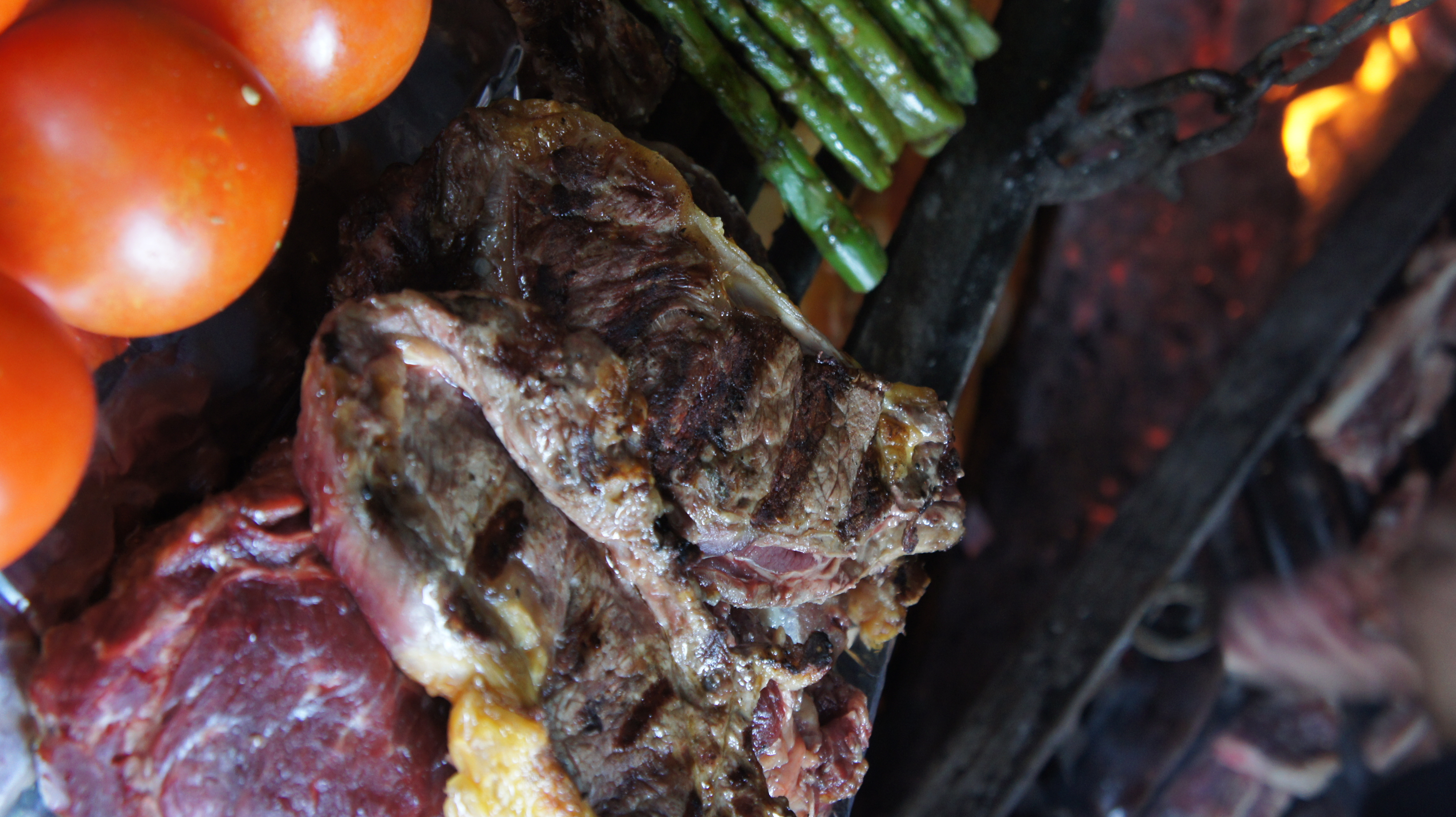 Carne a la parrilla